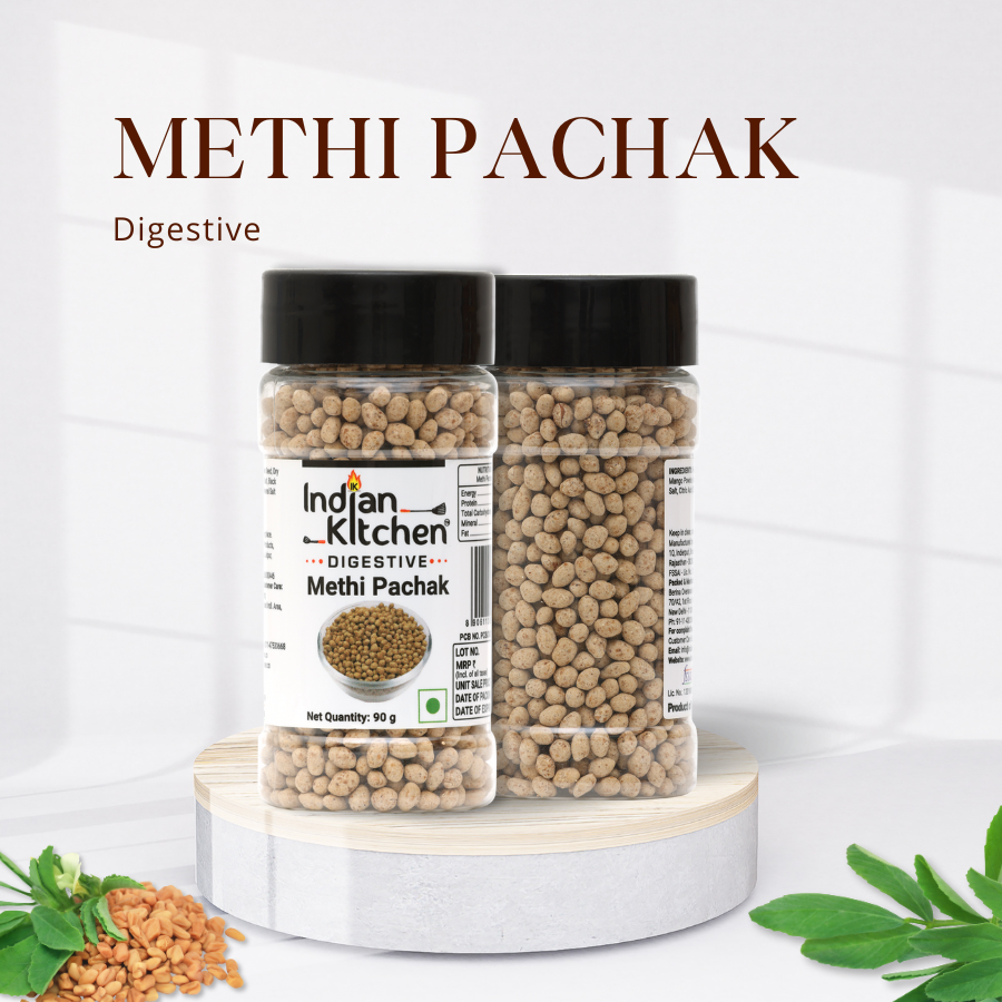 Indian Kitchen Methi Pachak 90g (Pack of 2) methi pachak